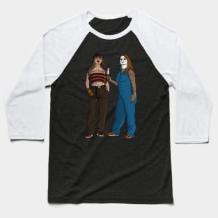 Spooky Cholas Baseball T-Shirt